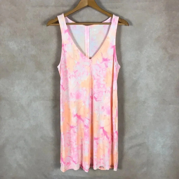 JENNI Tie Dye Tank Chemise Nightgown NWT XS - Picture 2 of 12